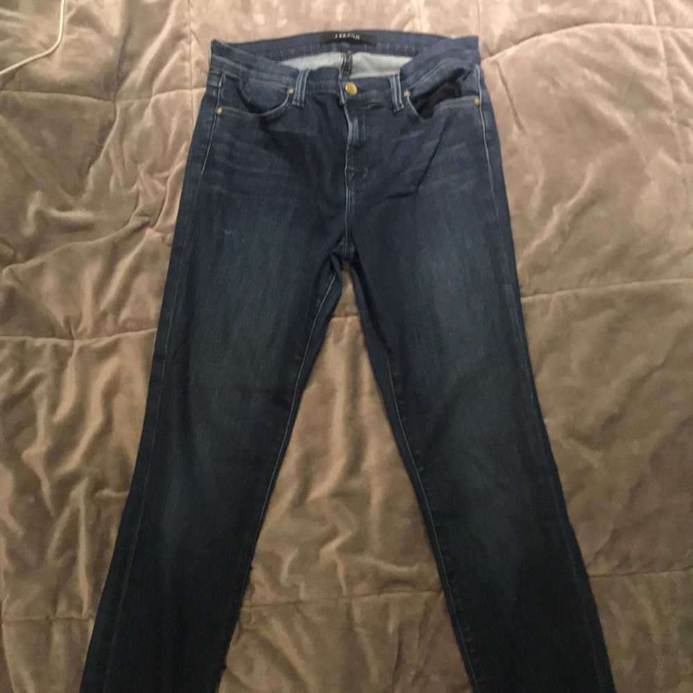 J Brand High Waisted Skinny Jeans